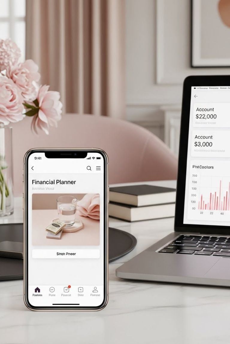 Quando comecei a usar um planner financeiro digital