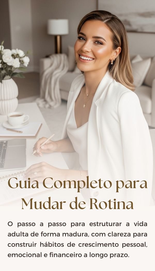 Guia para mudar de rotina capa